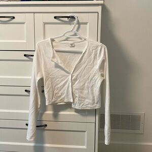 Sunday Best White Cardigan/Top